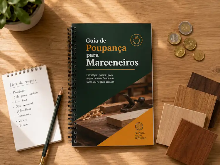 🎁 BÓNUS #1 — Guia de Poupança para Marceneiros